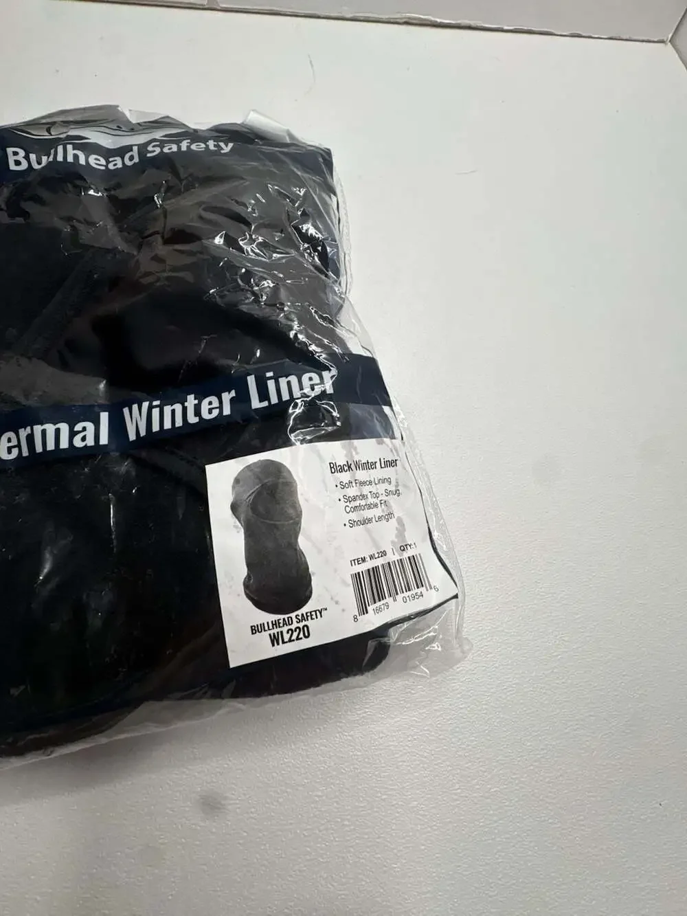 Bullhead Safety WL220 Thermal Winter Liner Balaclava